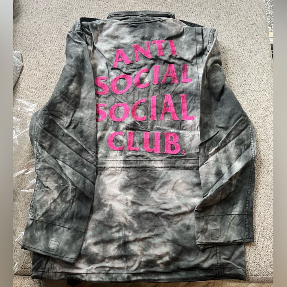 Anti Social Social Club Alpha Industries Jacket - Picture 3 of 4
